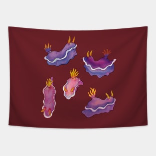 Sunset Hypselodoris Pattern Tapestry