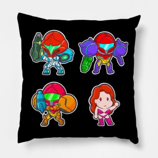 Chibi Metroid (Pack 1) Pillow