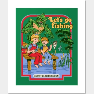 Funny Fishing Posters and Art Prints for Sale
