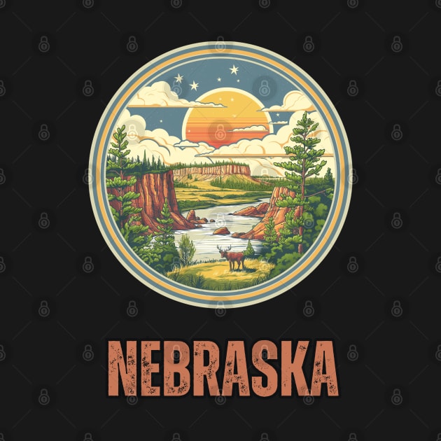 Nebraska State USA by Mary_Momerwids