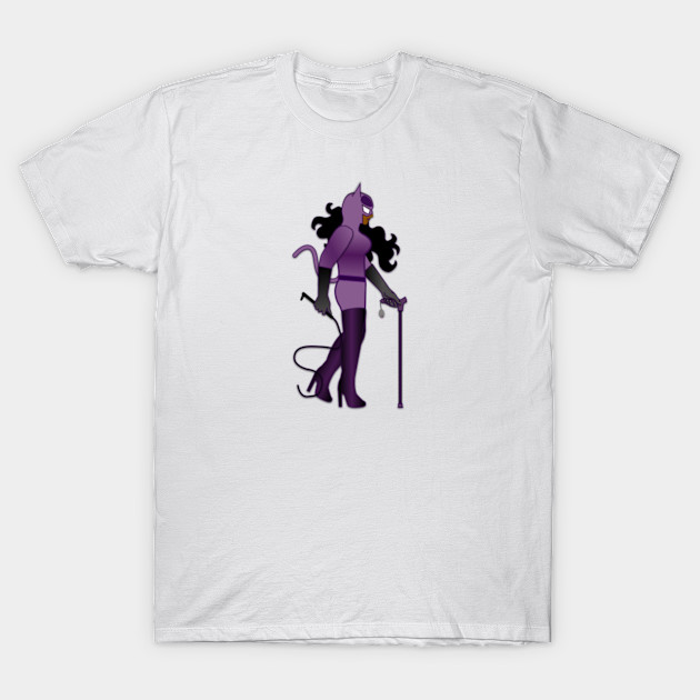 Catwoman With Cane Catwoman T Shirt Teepublic