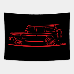 Speedy Mercedes Benz G Class Gelaendewagen Red Tapestry