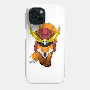 Fox Samurai Martial arts Phone Case