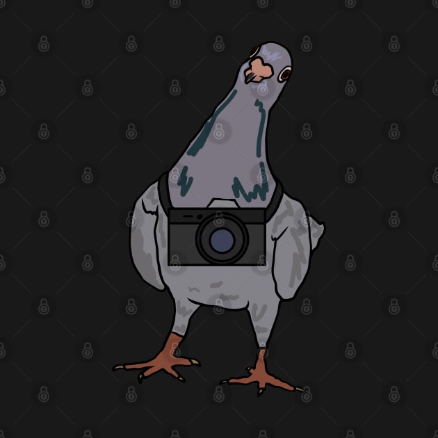 Pigeon's Always Watching by rattraptees