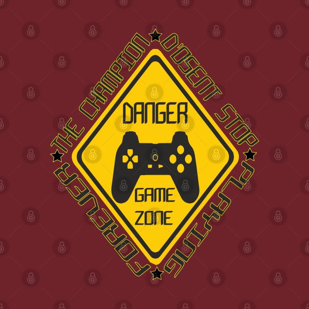 gamer danger game zone |gaming collection by yacineshop