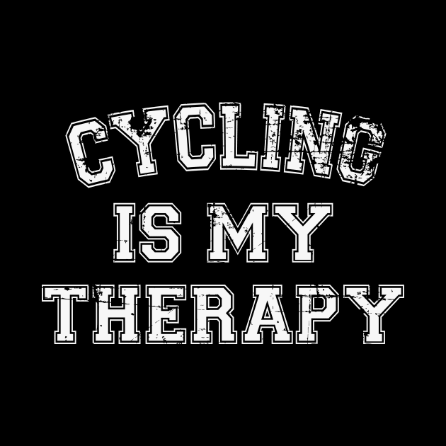 Cycling Is My Therapy by RW