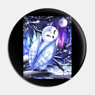 Snowy Owl Pin