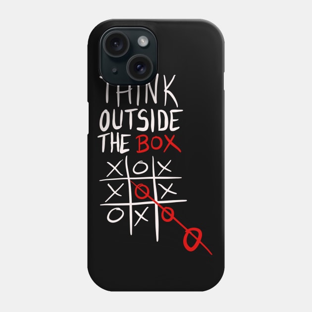 Think Outside The Box Phone Case by VintageArtwork