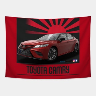 Toyota Camry Red Tapestry