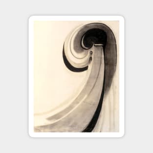 High Resolution Early Abstraction by Georgia O'Keeffe Magnet