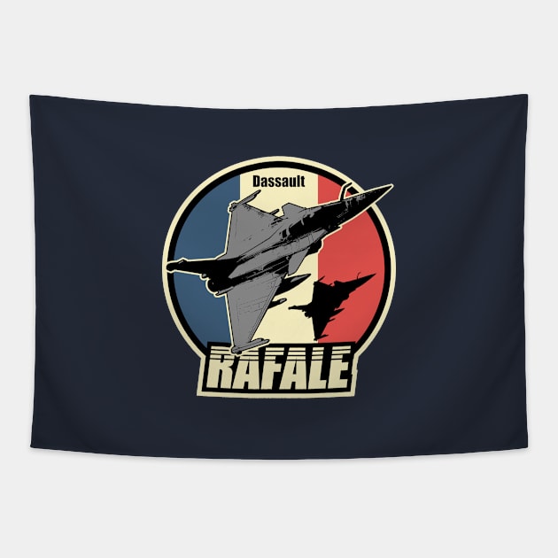 Dassault Rafale Tapestry by Tailgunnerstudios