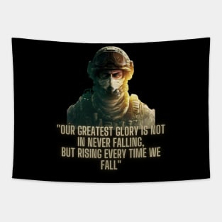 military quotes Tapestry