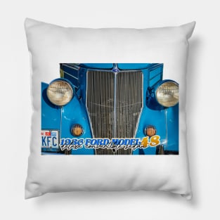 1936 Ford Model 48 Deluxe Convertible Sedan Pillow