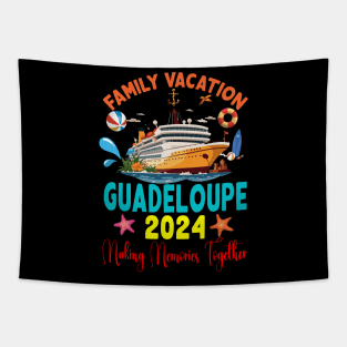 Family Vacation Guadeloupe 2024 Family Matching Group Summer Tapestry