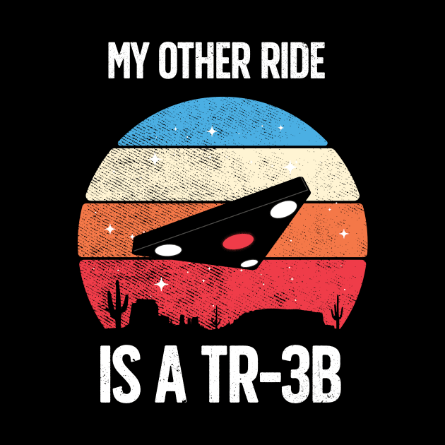 My Other Ride is a TR-3B Black Manta Triangle UFO by Strangeology