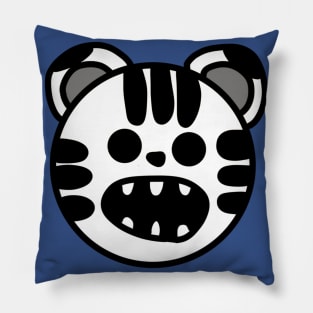 White Tiger (Large Print) Pillow