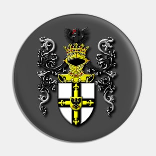 Teutonic Crest Pin