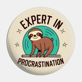 Procrastination Pin