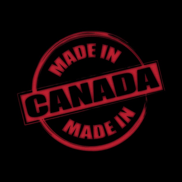 Made in Canada Stamp by Valkyrie's Designs