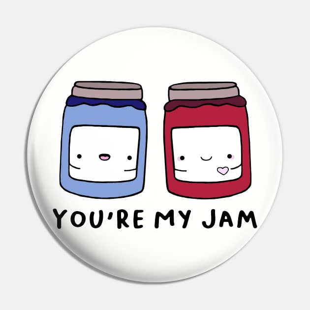 You're My Jam Pin by staceyromanart