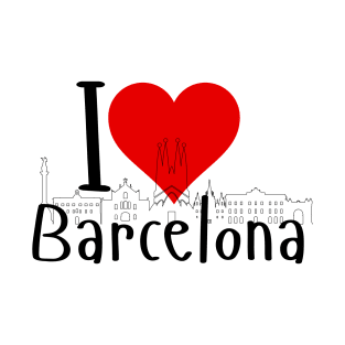 I Love Barcelona T-Shirt