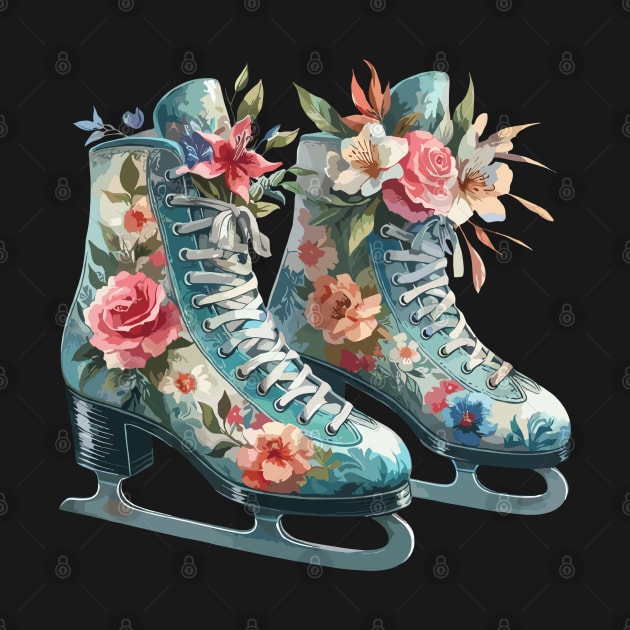 Pastel Ice Skating Boots by Siha Arts