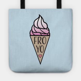 Frozen Yogurt Cone Tote