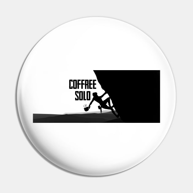 Coffree Solo parody climbling Pin by CAUTODIPELO