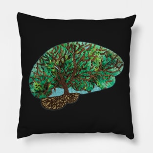 Growth Mindset Tree Brain Pillow