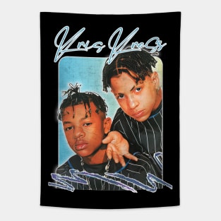 Kris Kross / 90s Aesthetic Fan Art Design Tapestry