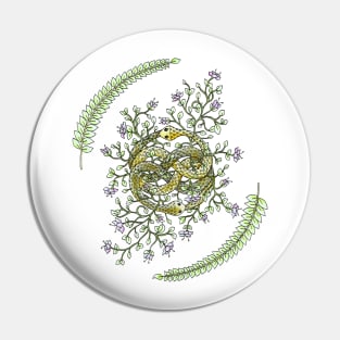 Neverending Story Inspired Auryn Garden Pin