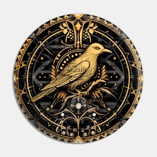 Raven Design Pin