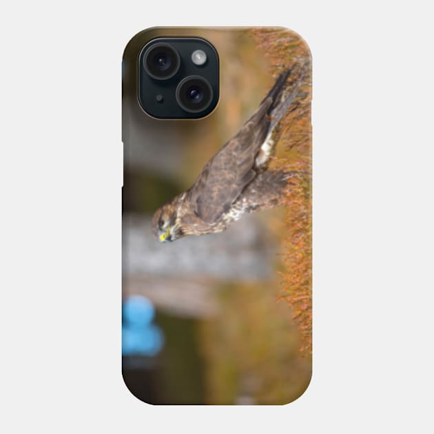 Common Buzzard Phone Case by Femaleform