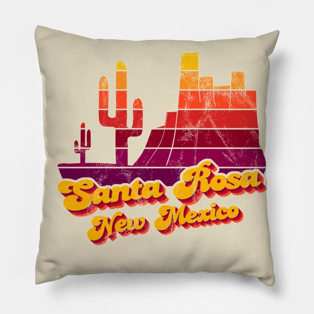 Santa rosa New Mexico Pillow by Jennifer