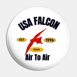 USA Falcon Pin