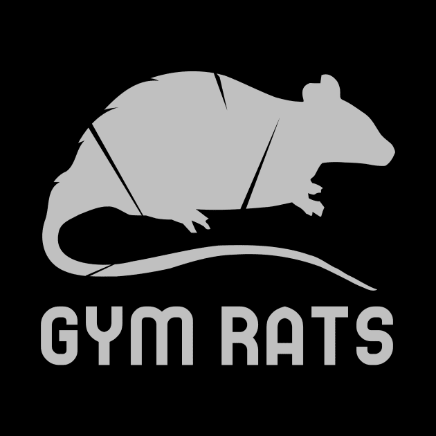 GYM RATS - funny fitness design by Thom ^_^