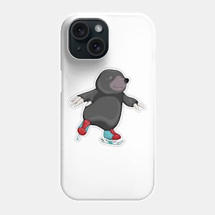 Mole Ice skating Ice skates Winter sports Phone Case