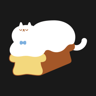 Cat On The Loaf Of Bread - If I Fits, I Sits T-Shirt