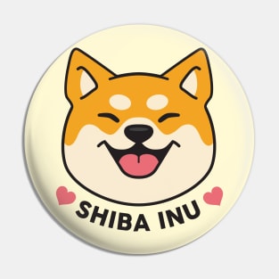 Shiba Love Pin