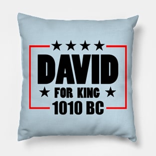 David for King - 1010 BC Pillow