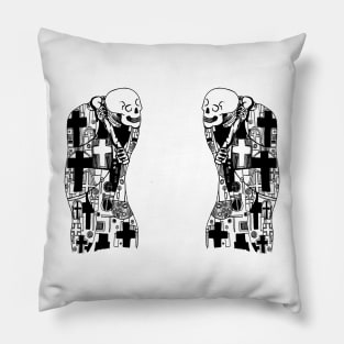 Gustav Klimt: Death & Death Pillow