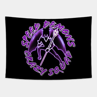 Speed Demons crazy squad Tapestry