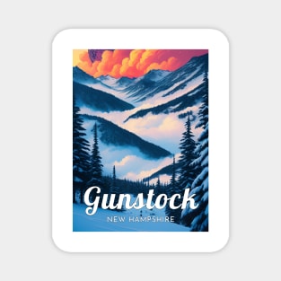 Gunstock ski - New Hampshire Magnet