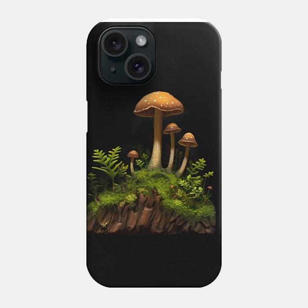 Tiny Slice of Forest Phone Case by Trippycollage