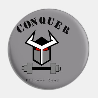 Conquer Fitness Gear Pin