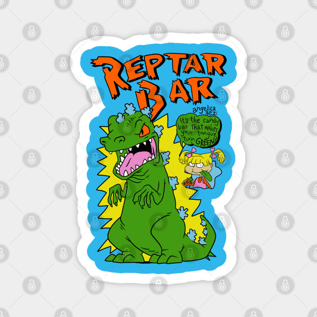 Reptar Bar - Cartoon - Magnet | TeePublic Reptar Bar - Cartoon - Magnet | TeePublic