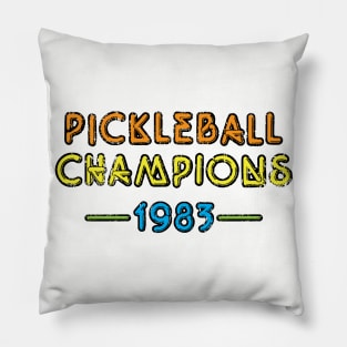 Pickleball Champion 1983 Pillow