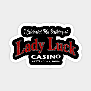 Vintage Lady // Play Luck Magnet