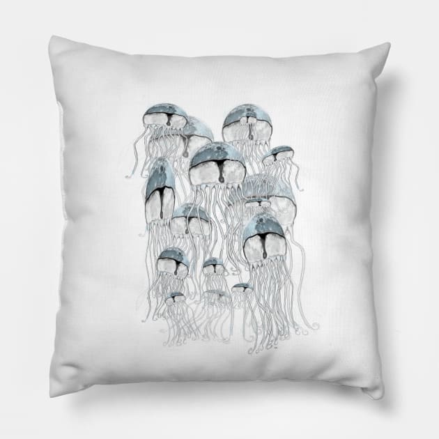 Jellyfish Pillow by msmart