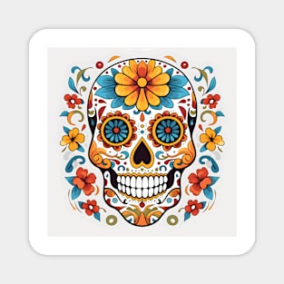 Day of the Dead Sugar Skull 18 Magnet